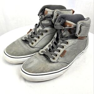 Vans Gray High-Top Men's Sneakers Sz 9.5